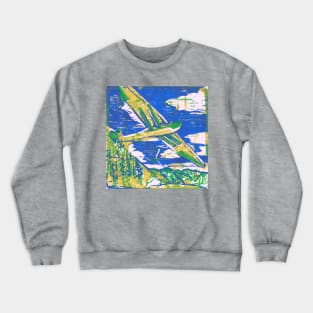 Vintage Sailplane Crewneck Sweatshirt